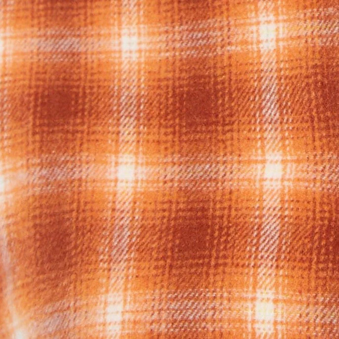 Louche Meriam Check Shacket Rust - Image 6