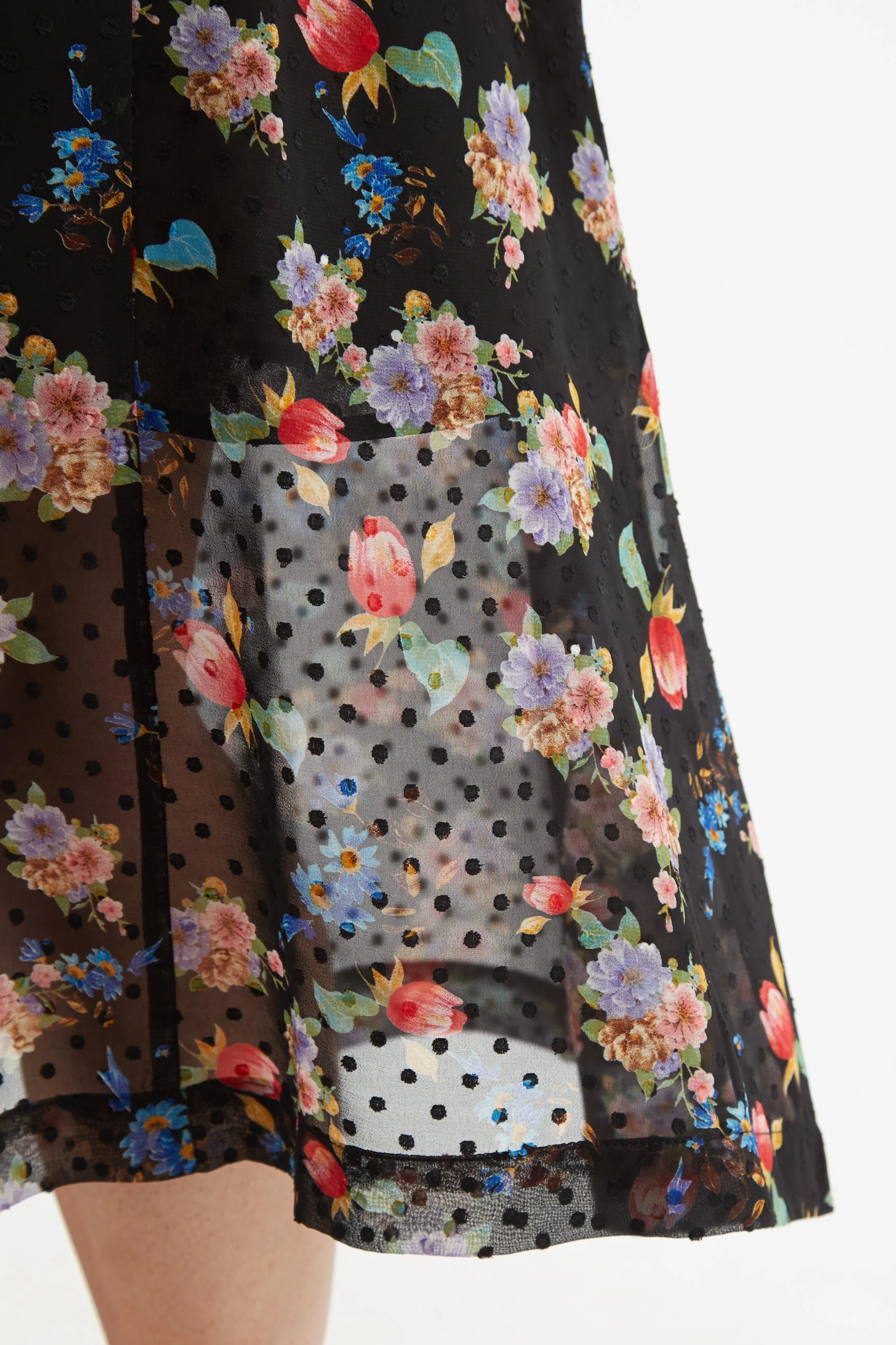 Louche Nadine Carpathian Florals Print Midi Dress - Image 5
