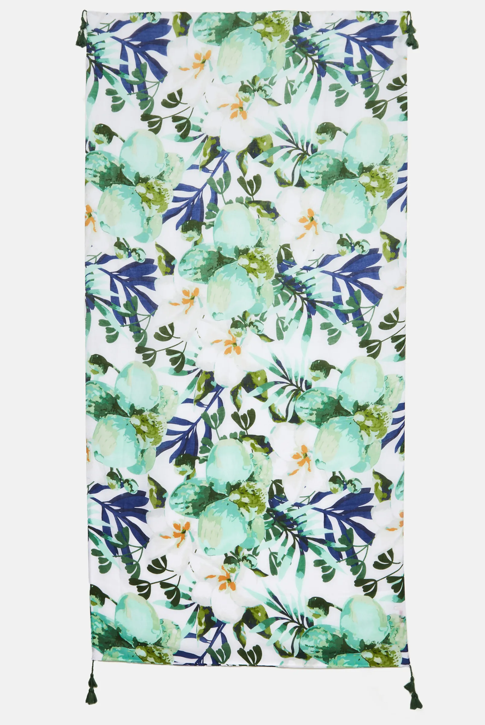 Louche Peony Printed Scarf - Image 2