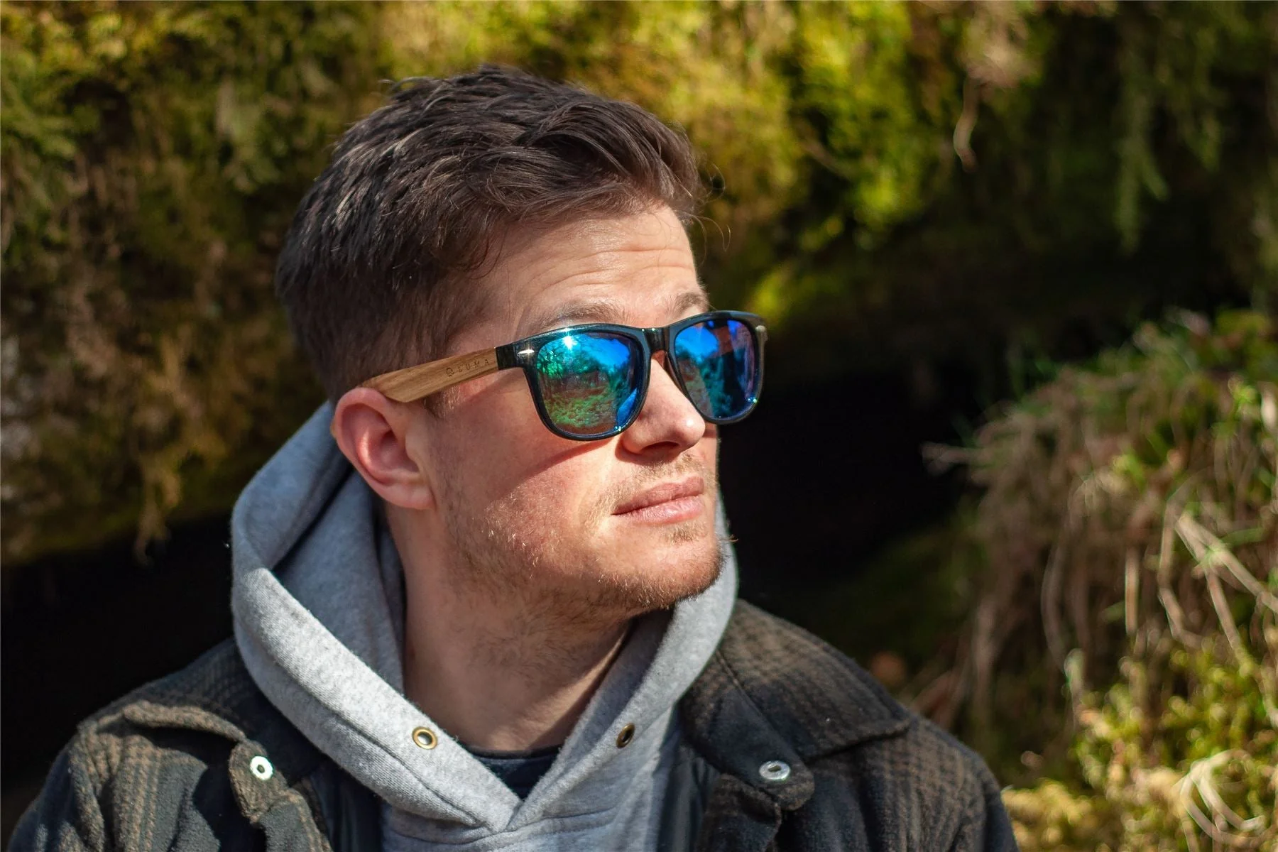 Luma Sunglasses - Wistmans - Black/Green - Image 3