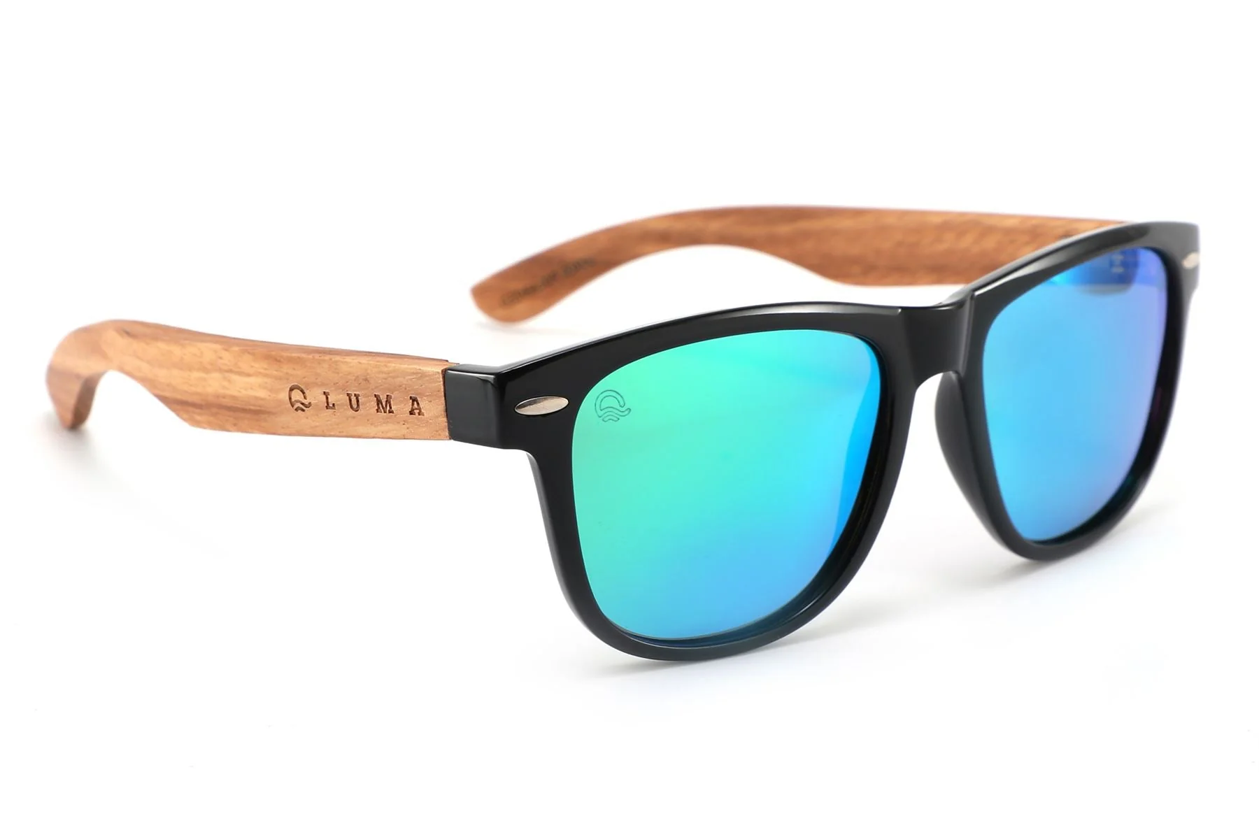 Luma Sunglasses - Wistmans - Black/Green - Image 4