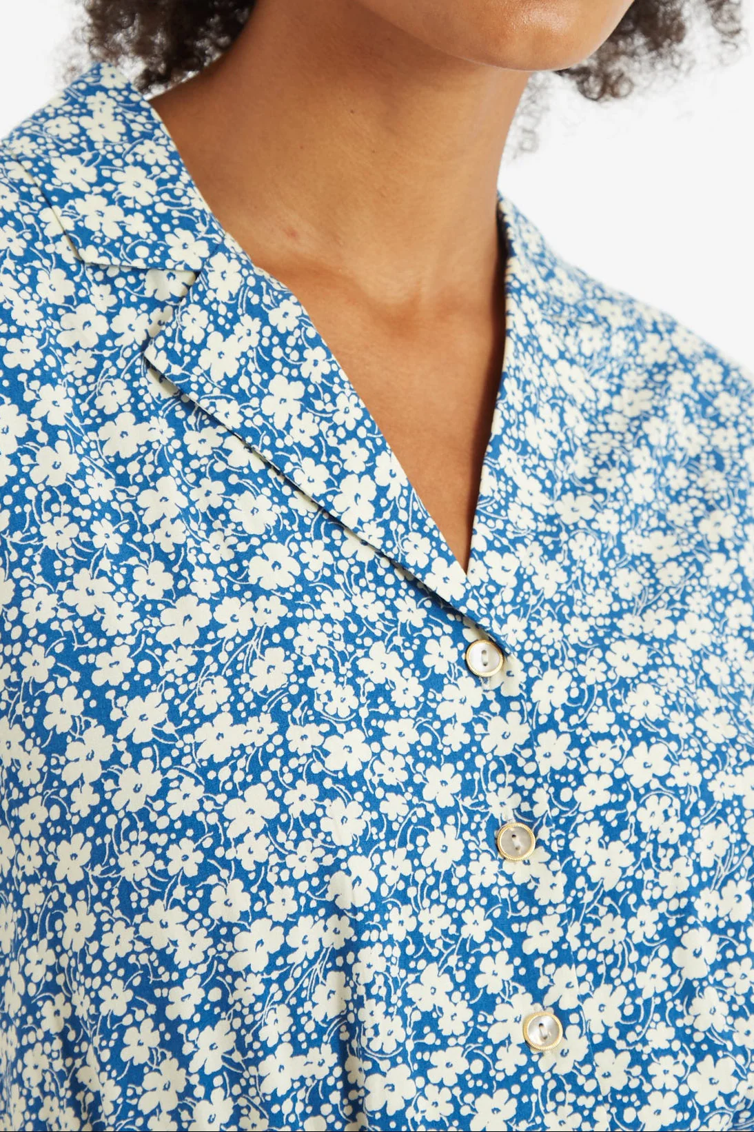 Mafalda Periwinkle Cropped Jumpsuit - Image 3