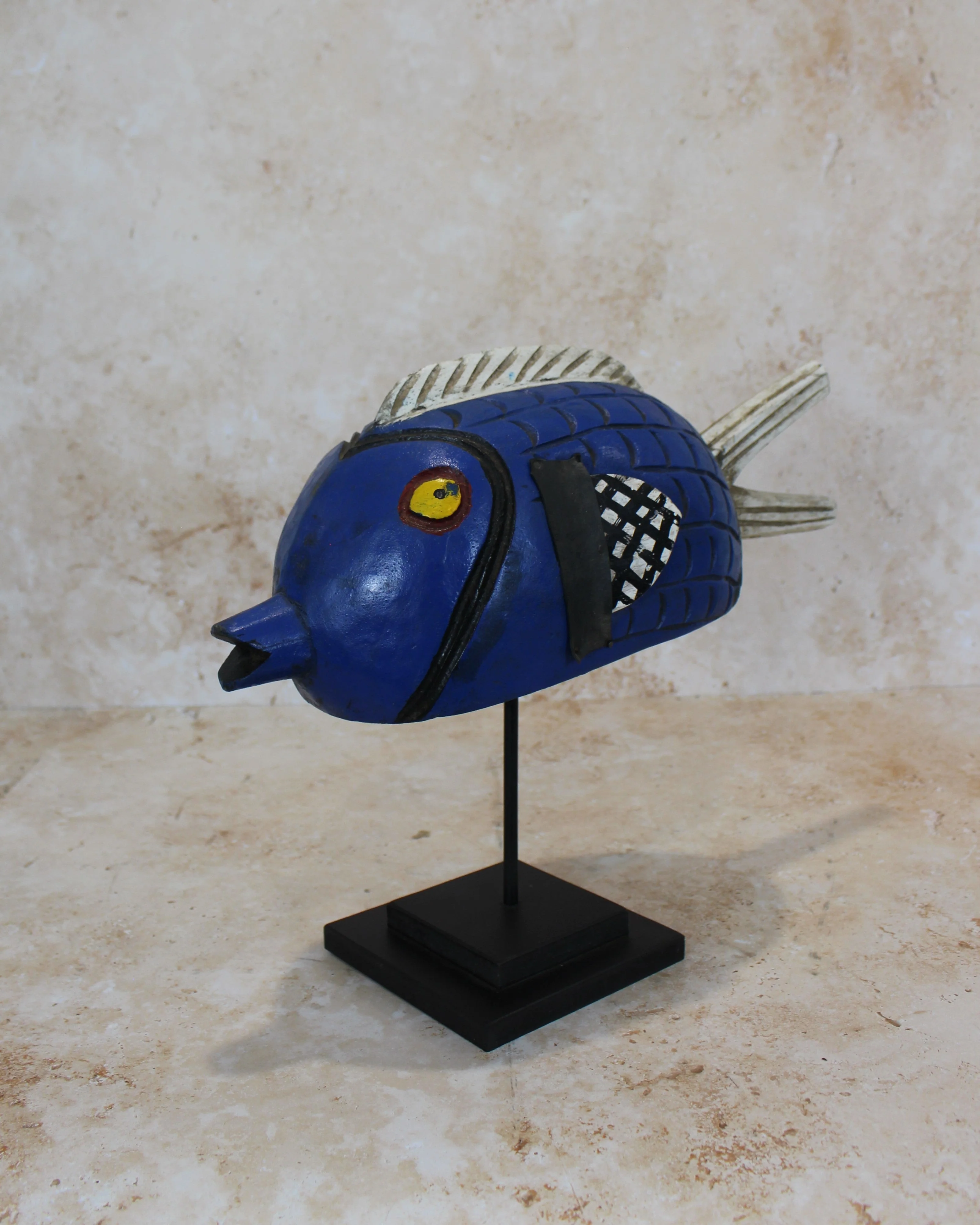Mali Bozo Puppet Fish Blue - 175.1 - Image 2