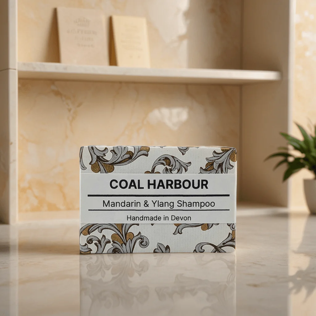 Mandarin & Ylang Solid Shampoo 100g - Image 4