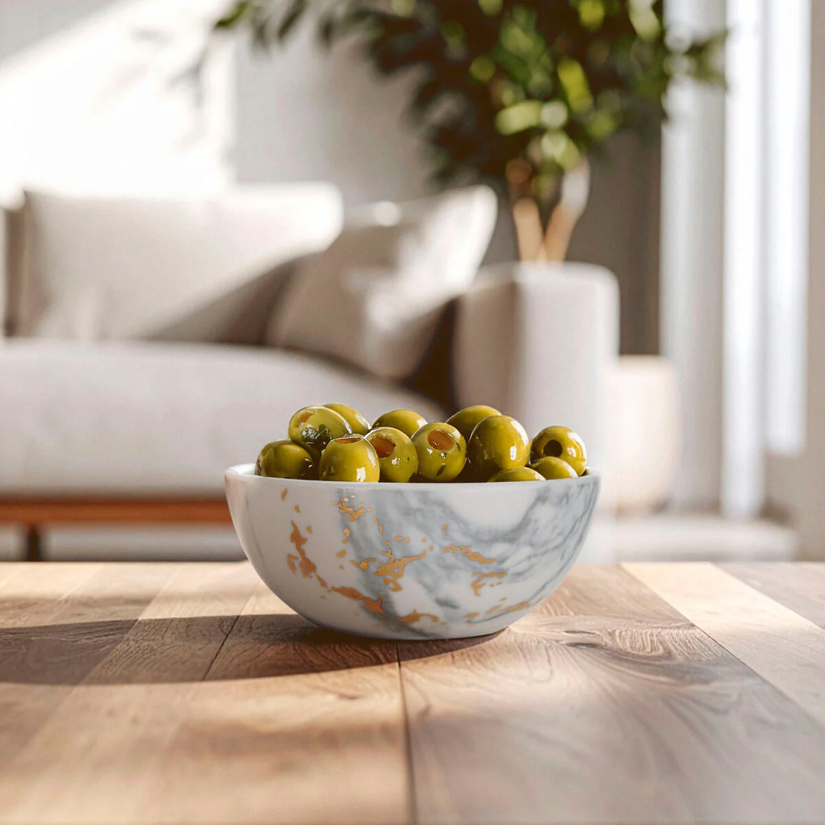 Marble Luxe Snack Bowl - Image 3