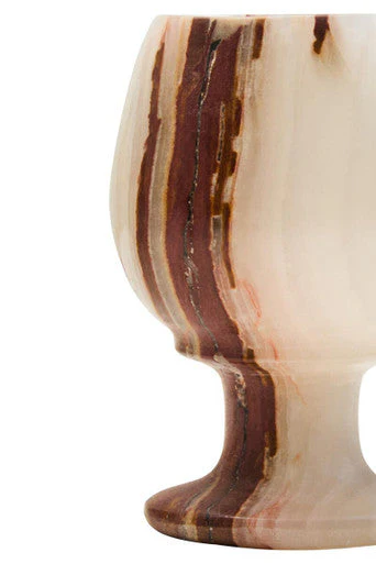 Marmore Set Of Six Onyx Shot Or Liqueur Glasses - Image 5