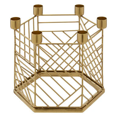 Martina Hexagonal Candle Holder - Image 9