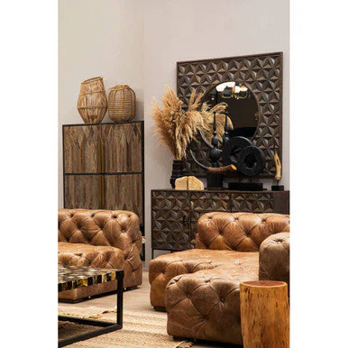 Mataram Tall Natural Rattan Lantern - Image 10