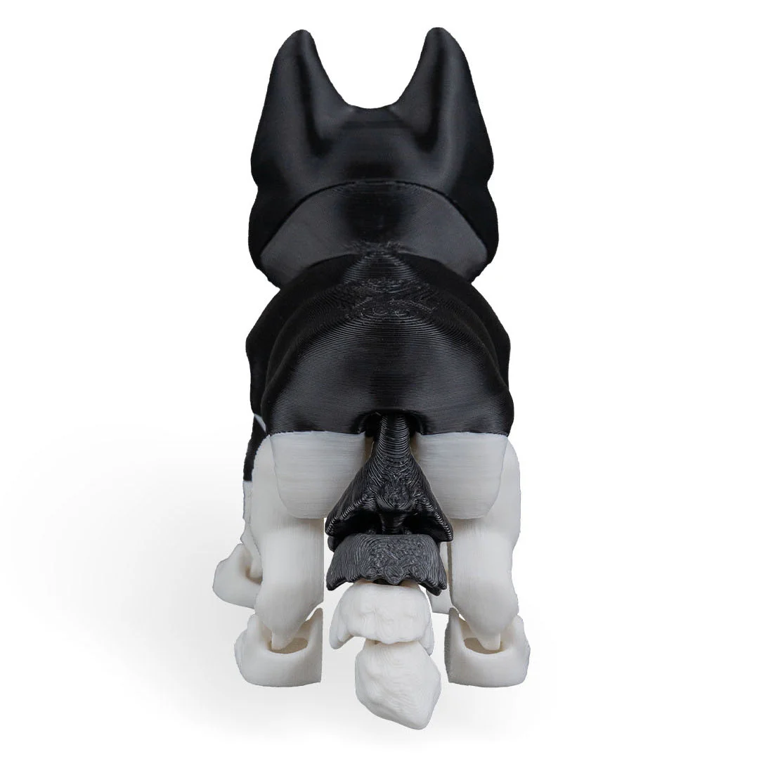 Maya the Husky – 3D Printed Dog Figurine | Optional Doghouse | Waggle Tails – Second Bark | Miniature Husky Gift - Image 4