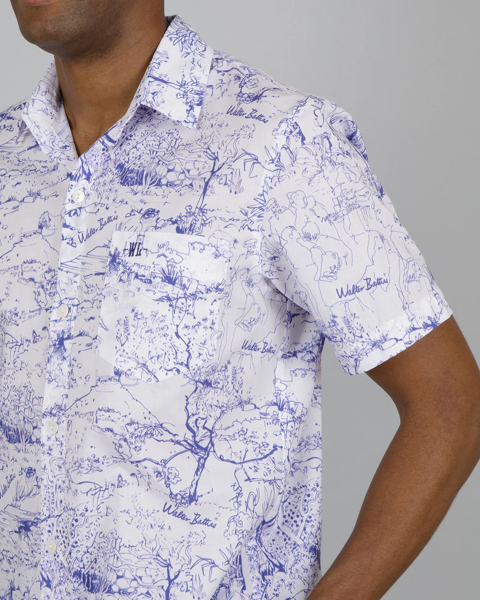 Mens Holiday Shirt - Battiss Willow - Image 4