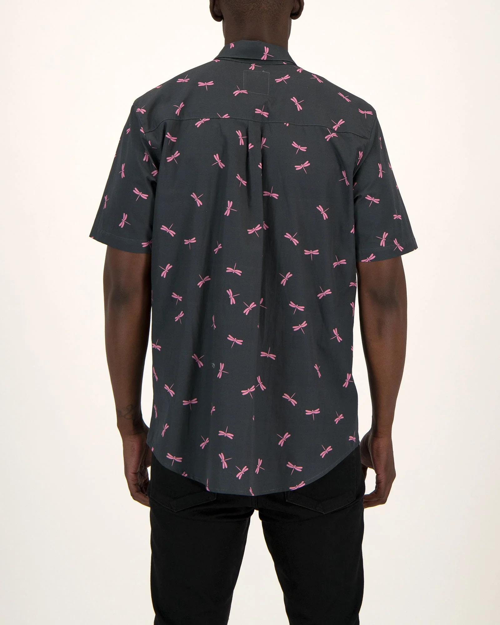 Mens Holiday Shirt - Dragonflies - Image 3