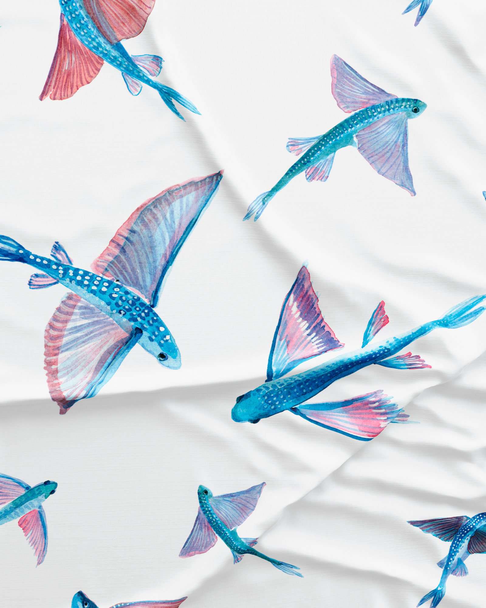 Mens Lounge Pants - Flying Fish White - Image 2