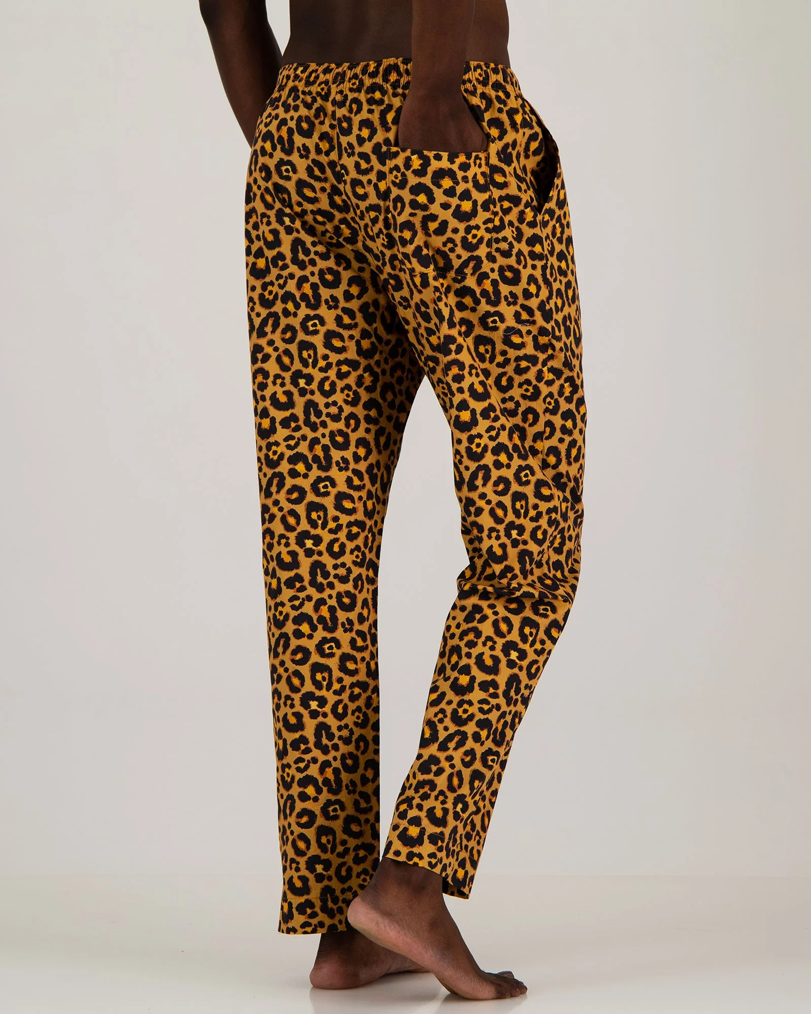 Mens Lounge Pants - Leopard - Image 3