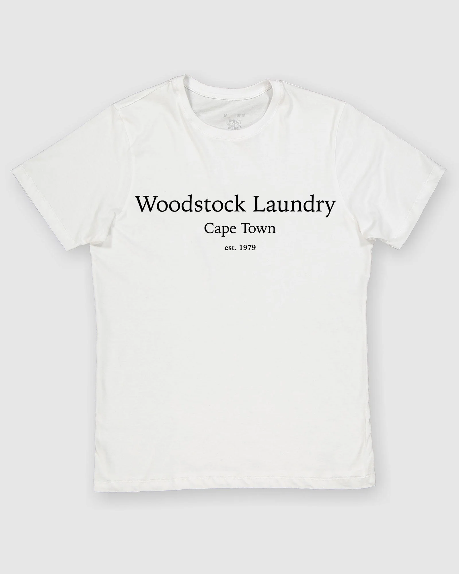 Men's White T-Shirt - Typo - Image 3