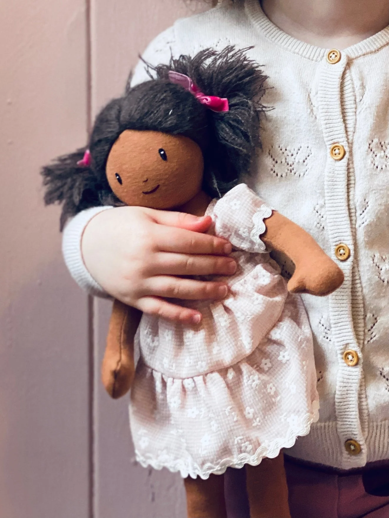Mia Pink Rag Doll - Image 4