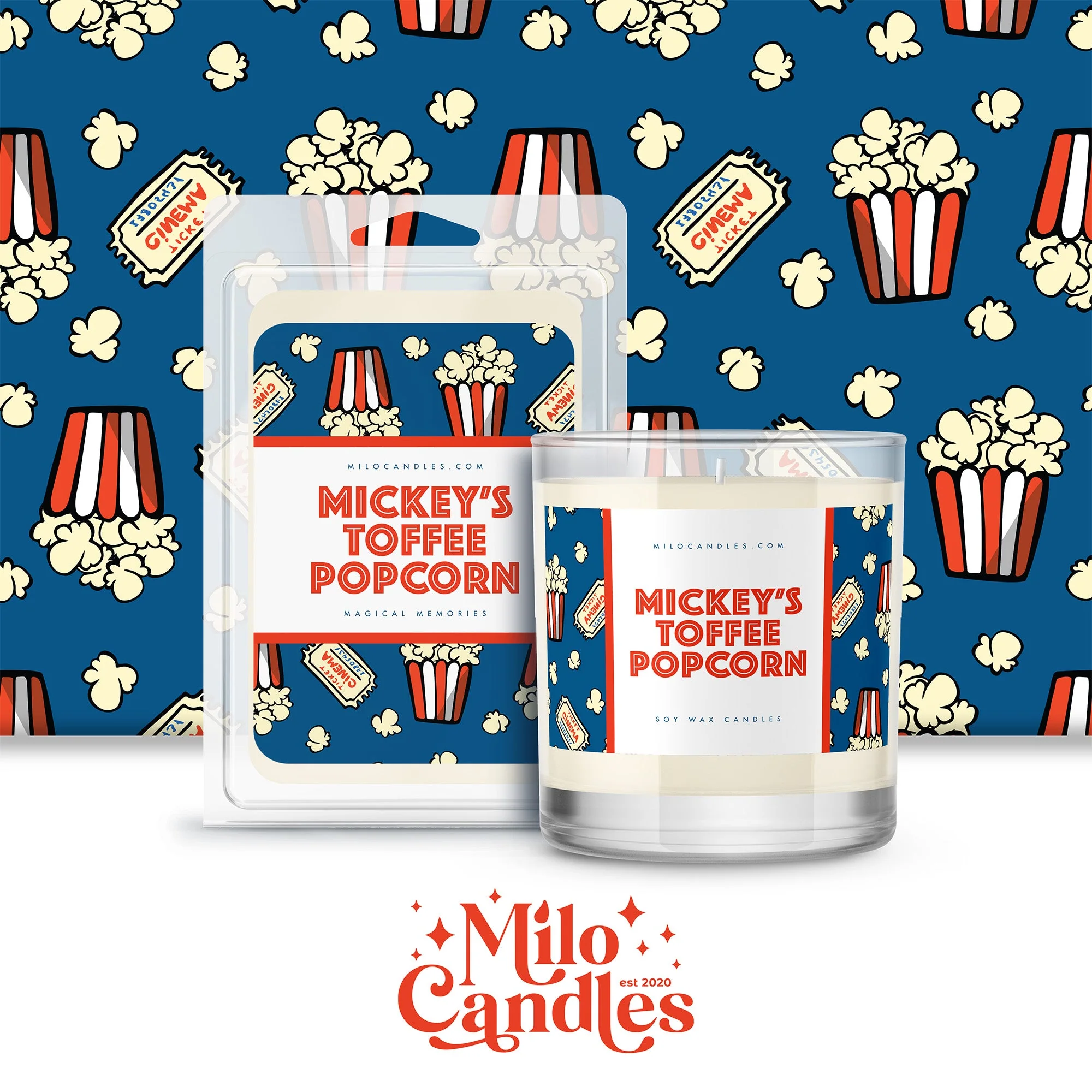 Mickey's Toffee Popcorn Wax Melts - Image 3
