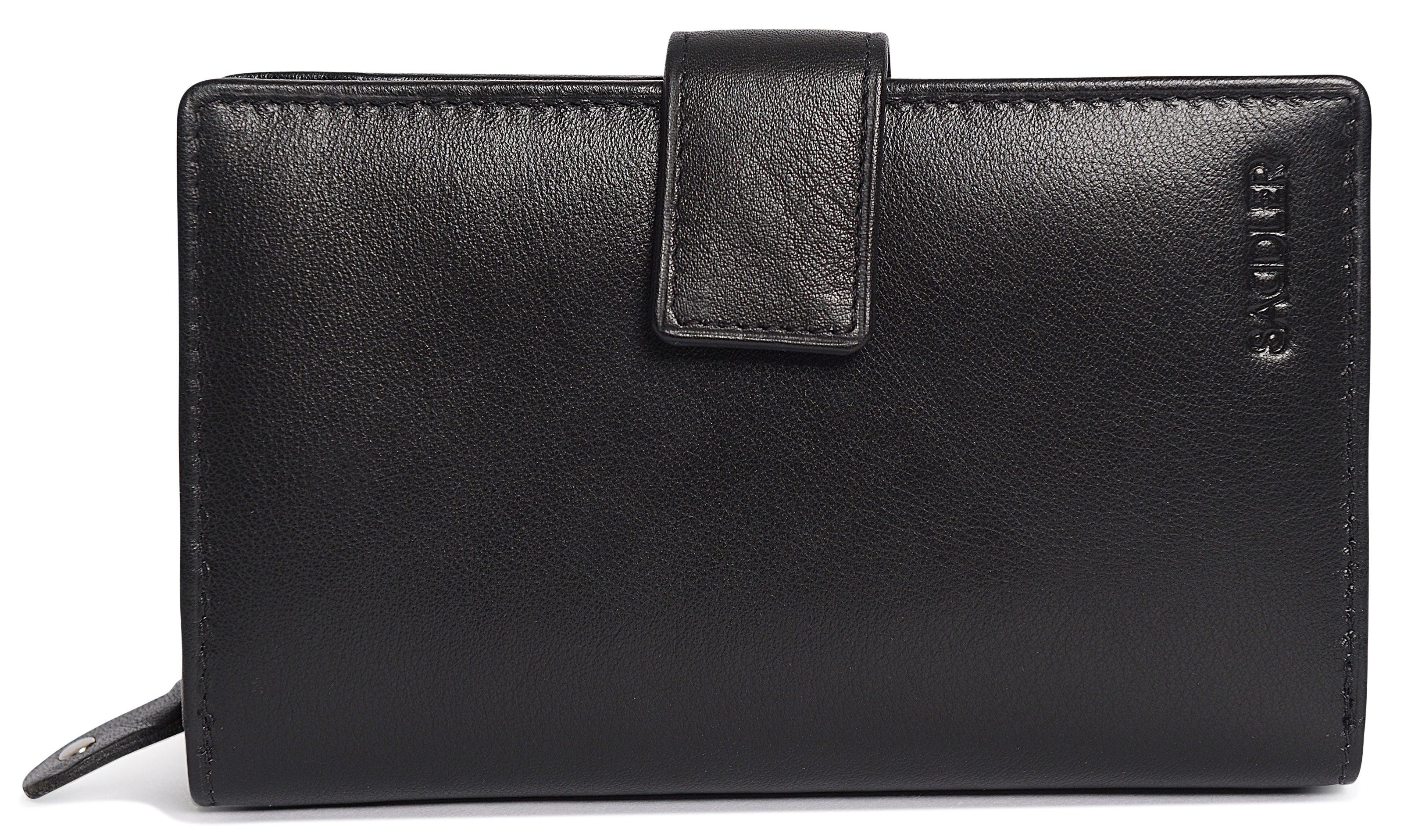Mid-Size Leather Purse Wallet  "Holly" – Handmade by Saddler | RFID Protected & Gift Boxed - Image 13