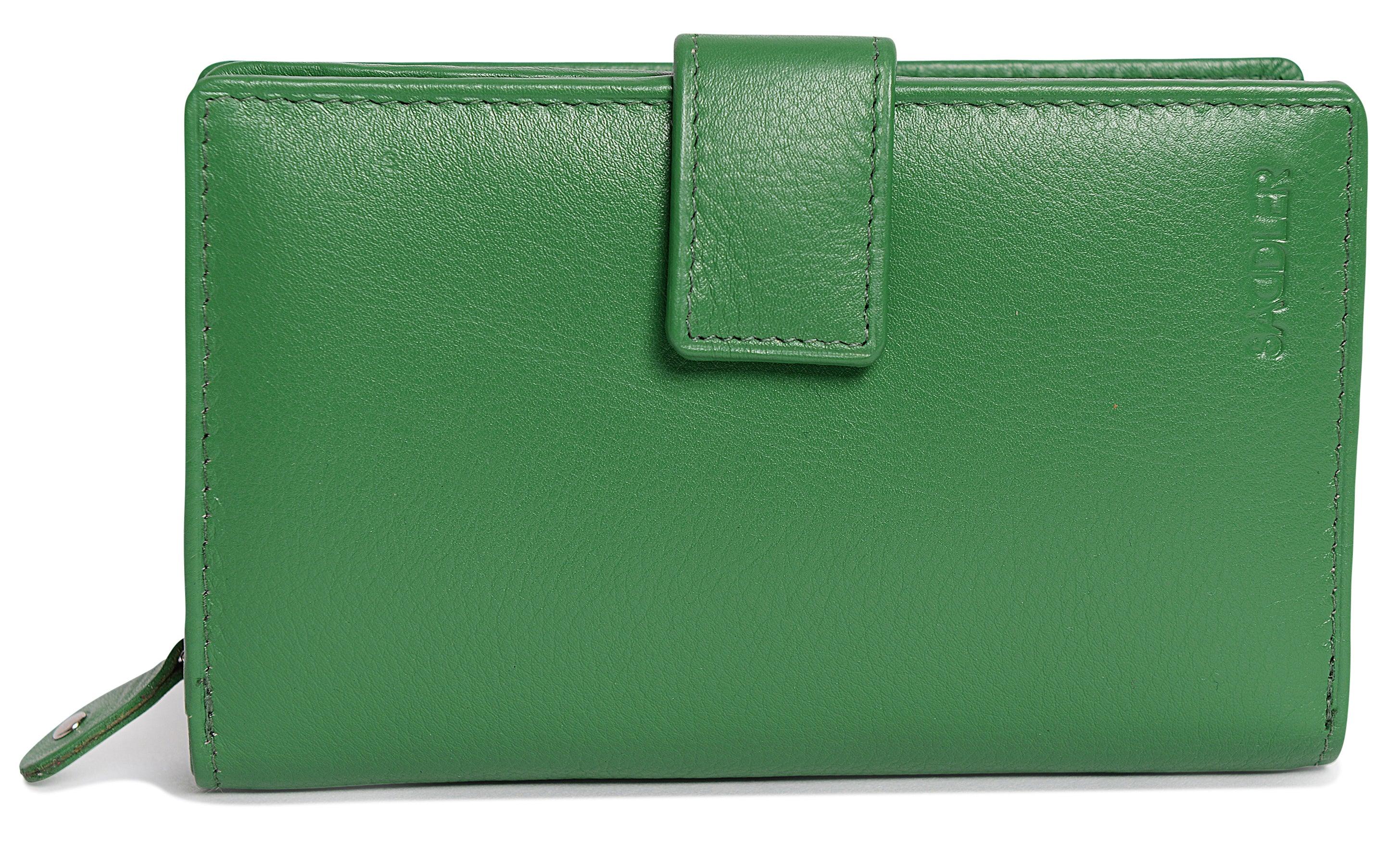 Mid-Size Leather Purse Wallet  "Holly" – Handmade by Saddler | RFID Protected & Gift Boxed - Image 24