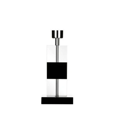 Milagro Black Crystal Lamp Base