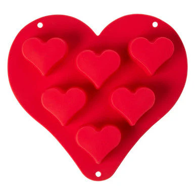 Mimo 6 Cup Heart Cake Pan - Image 8