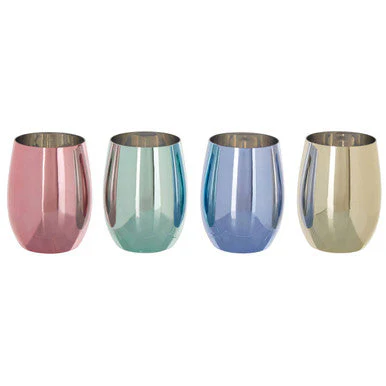Mimo Set Of 4 Assorted Colours Tumblers - Image 3
