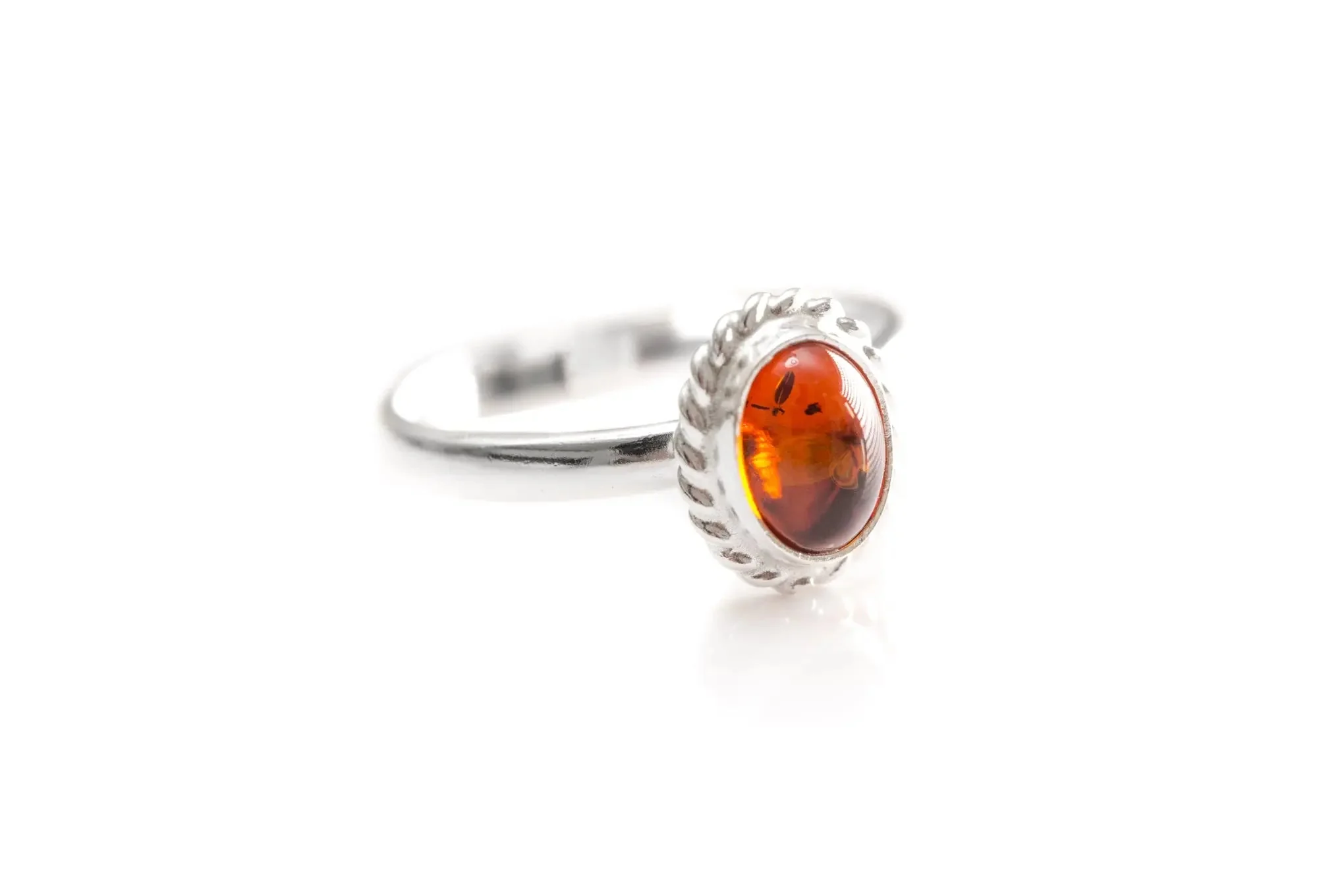Mini Amber Quintessence Ring - Image 2