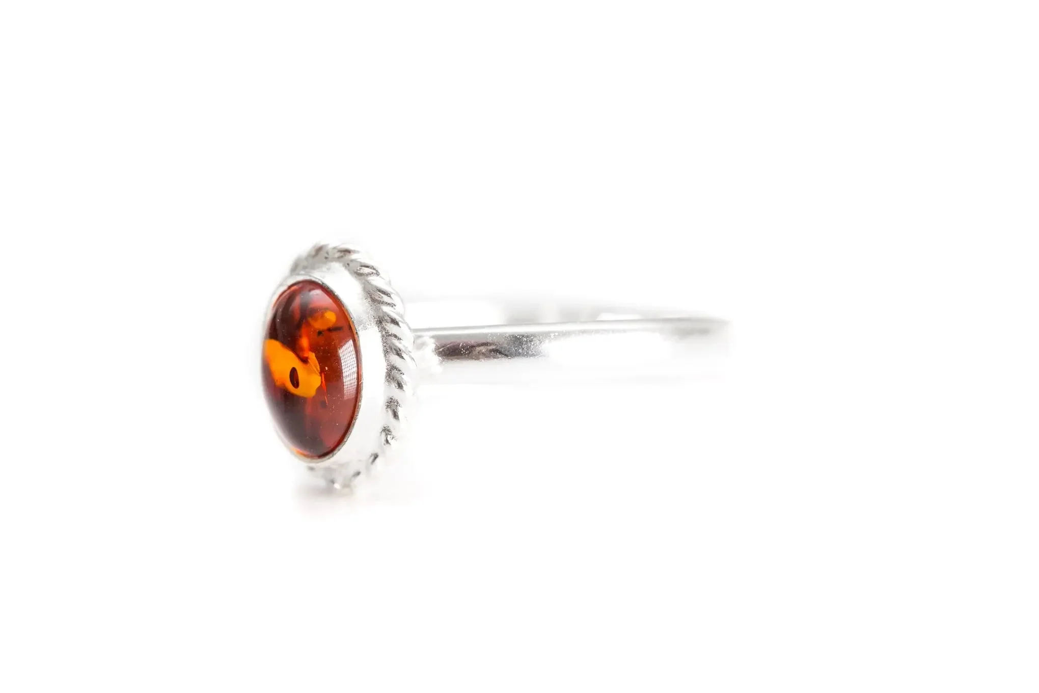 Mini Amber Quintessence Ring - Image 3