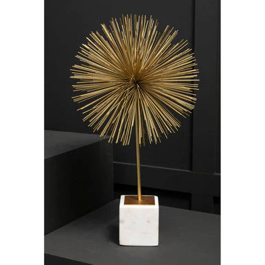 Mirano Gold Finish Starburst Sculpture - Image 8