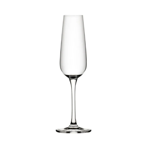 Mississippi Glass Flutes - 210ml - Set of 6 - Image 2