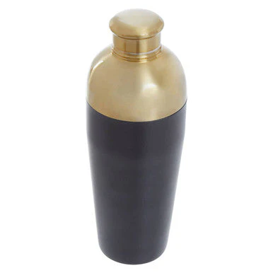 Mixology Gold Finish And Black Cocktail Shaker - Image 4
