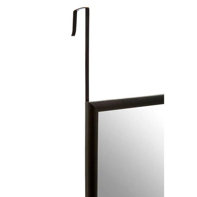 Mize Over Door Grey Plastic Frame Mirror - Image 5