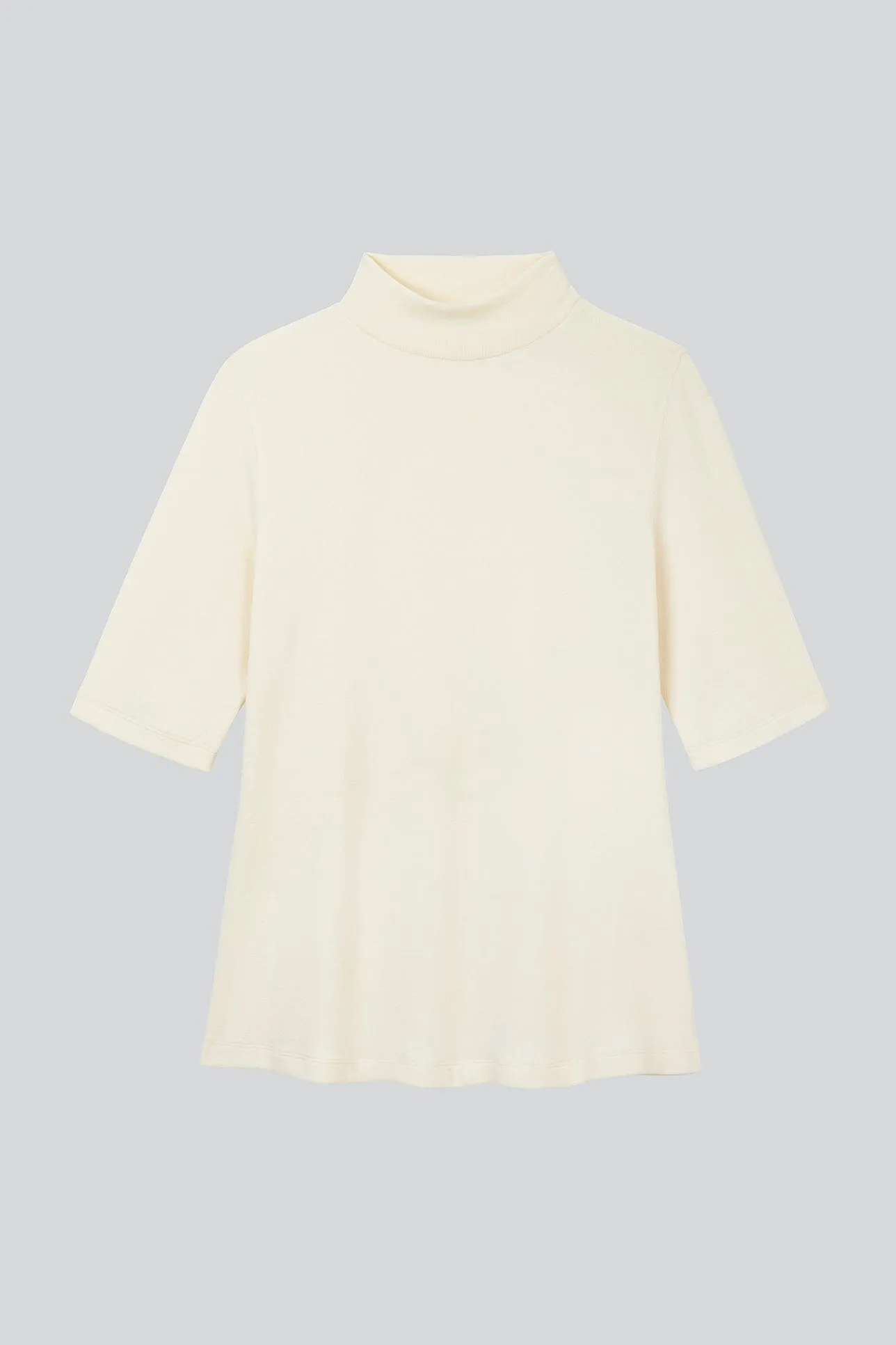 Mock Neck Micro Modal Top - Image 2