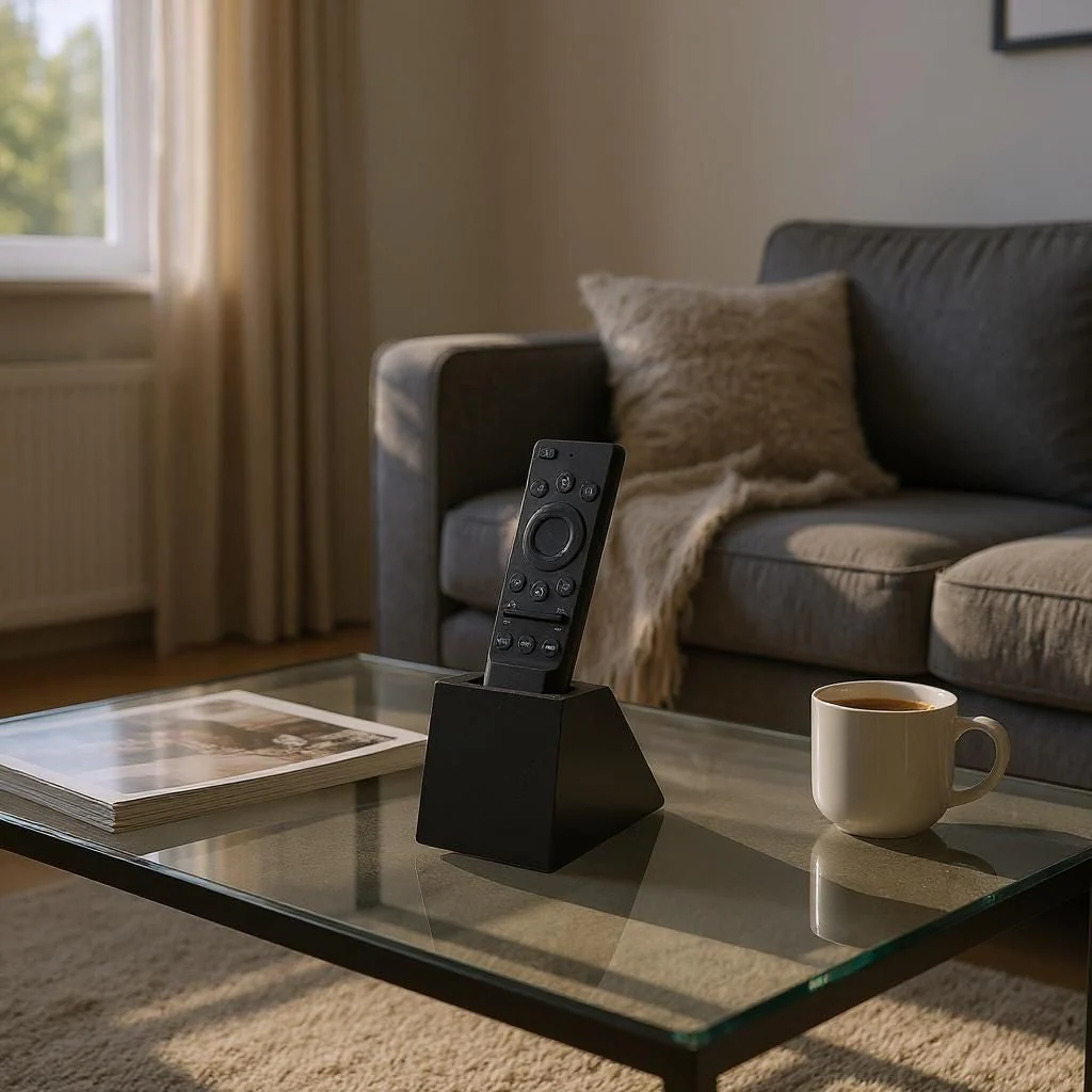 Modern Single Remote Control Holder - Compact Desk & Table Stand - Image 2