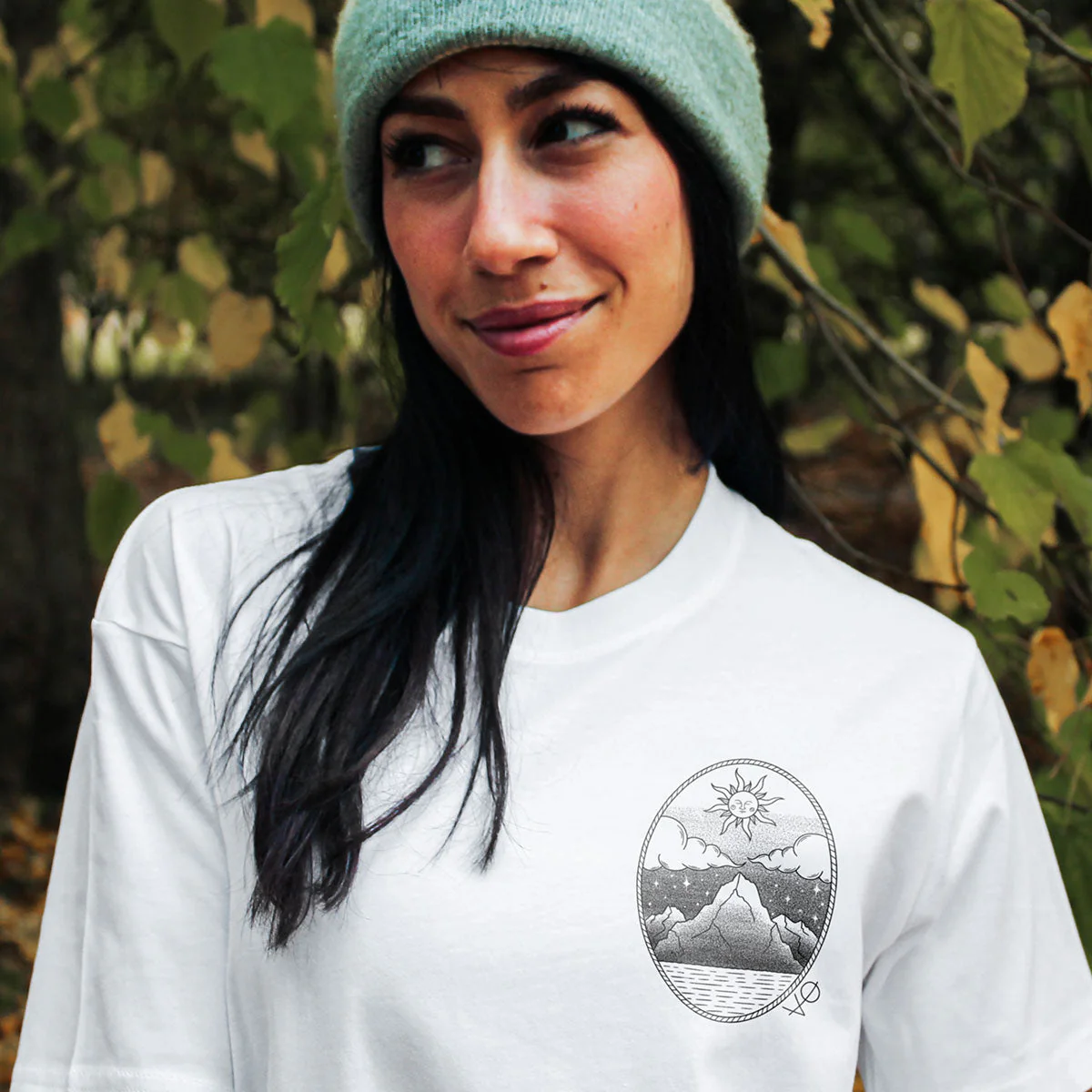 Monochrome Mountains T-Shirt (Unisex) - Image 2