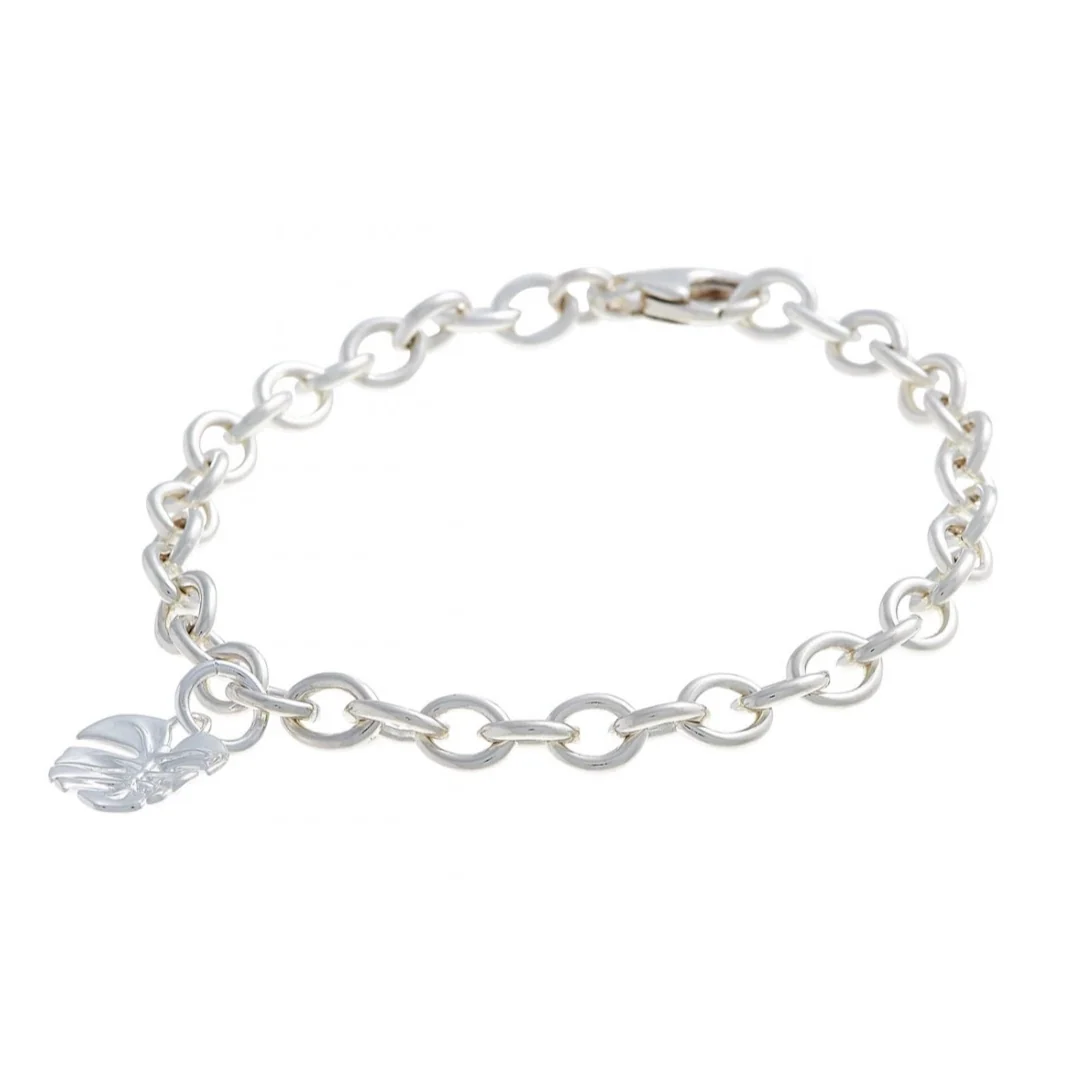 Monstera Palm Leaf Silver Charm - Image 9