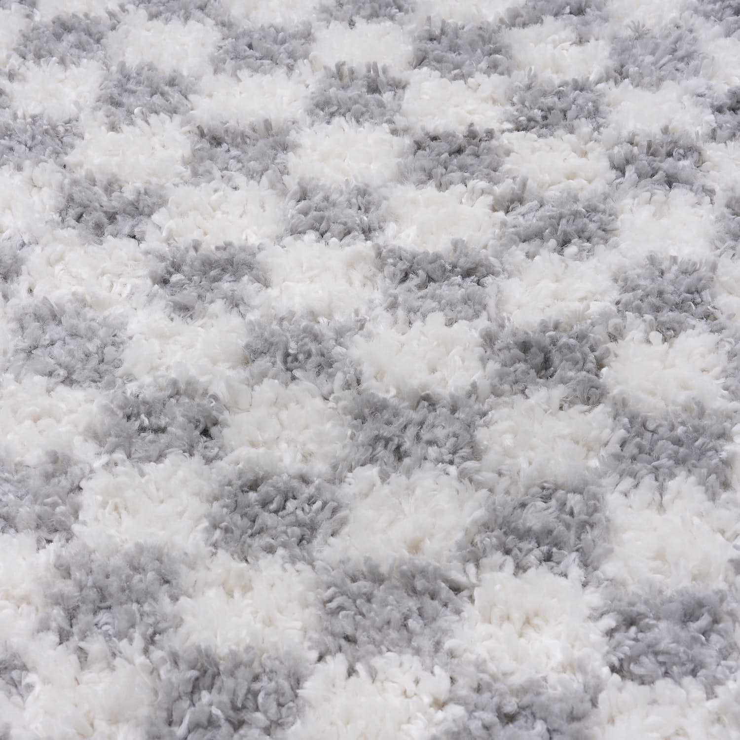Moodi Shaggy Grey Mulberry Rug - Image 3