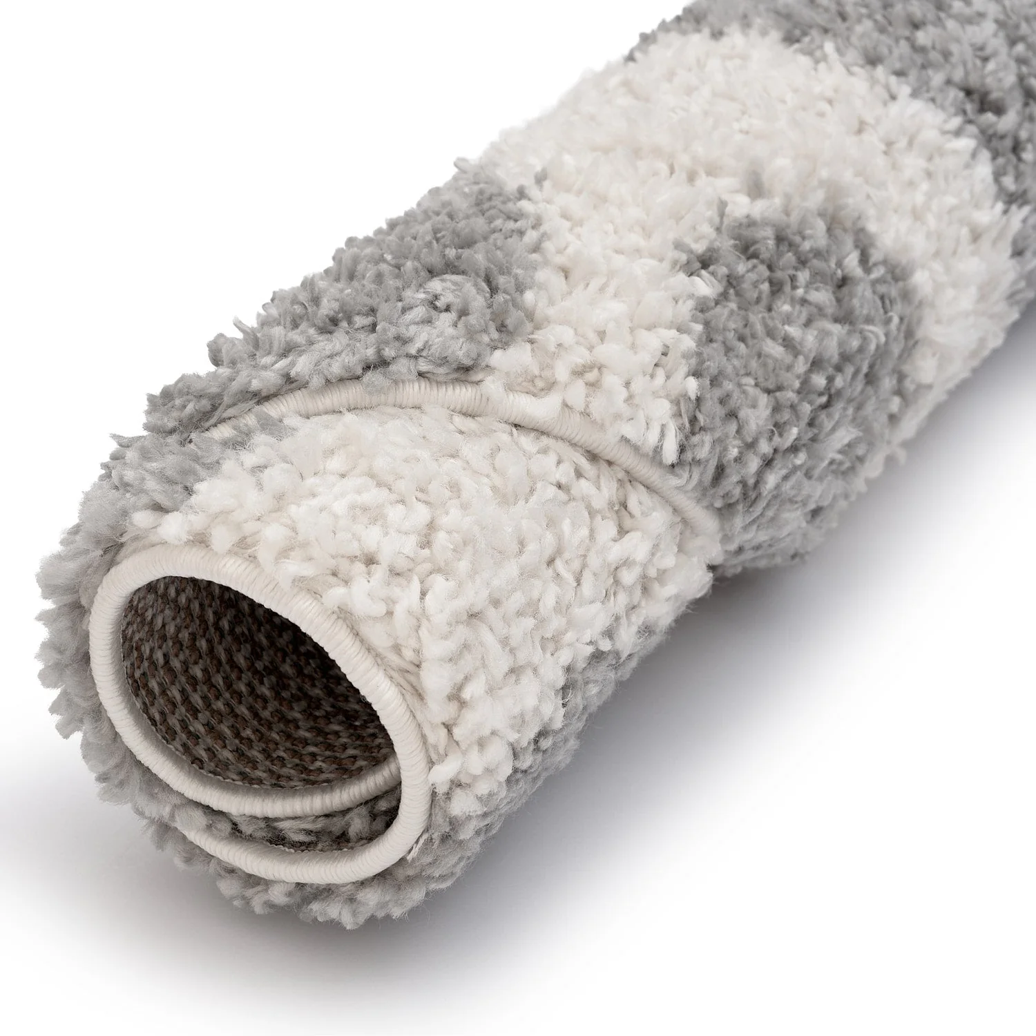 Moodi Shaggy Grey Tarn Rug - Image 12