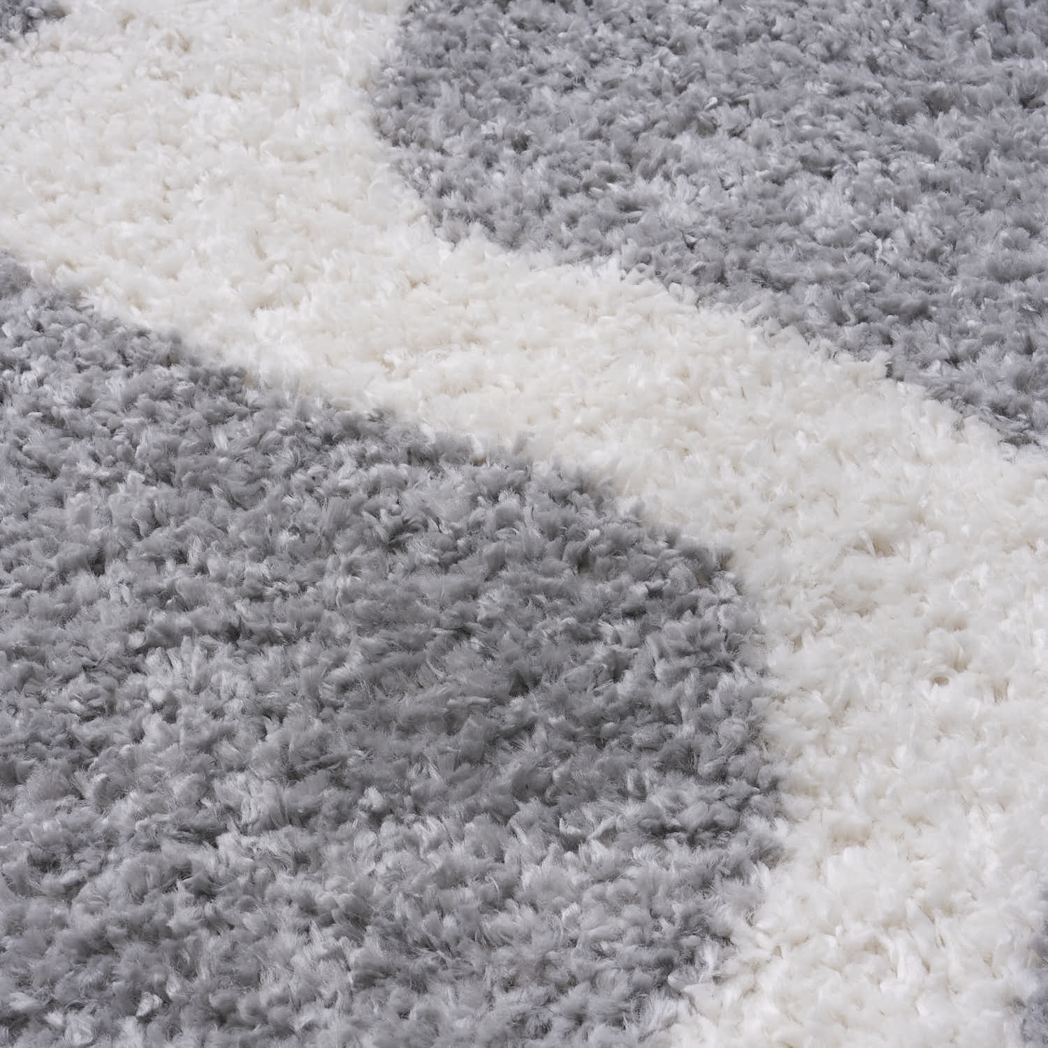 Moodi Shaggy Grey Tarn Rug - Image 3