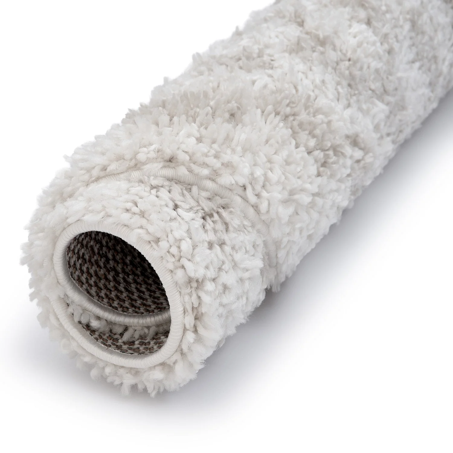 Moodi Shaggy Light Beige Nomari Rug - Image 12