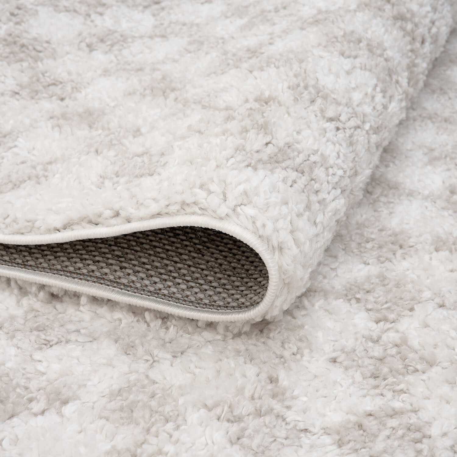 Moodi Shaggy Light Beige Nomari Rug - Image 4