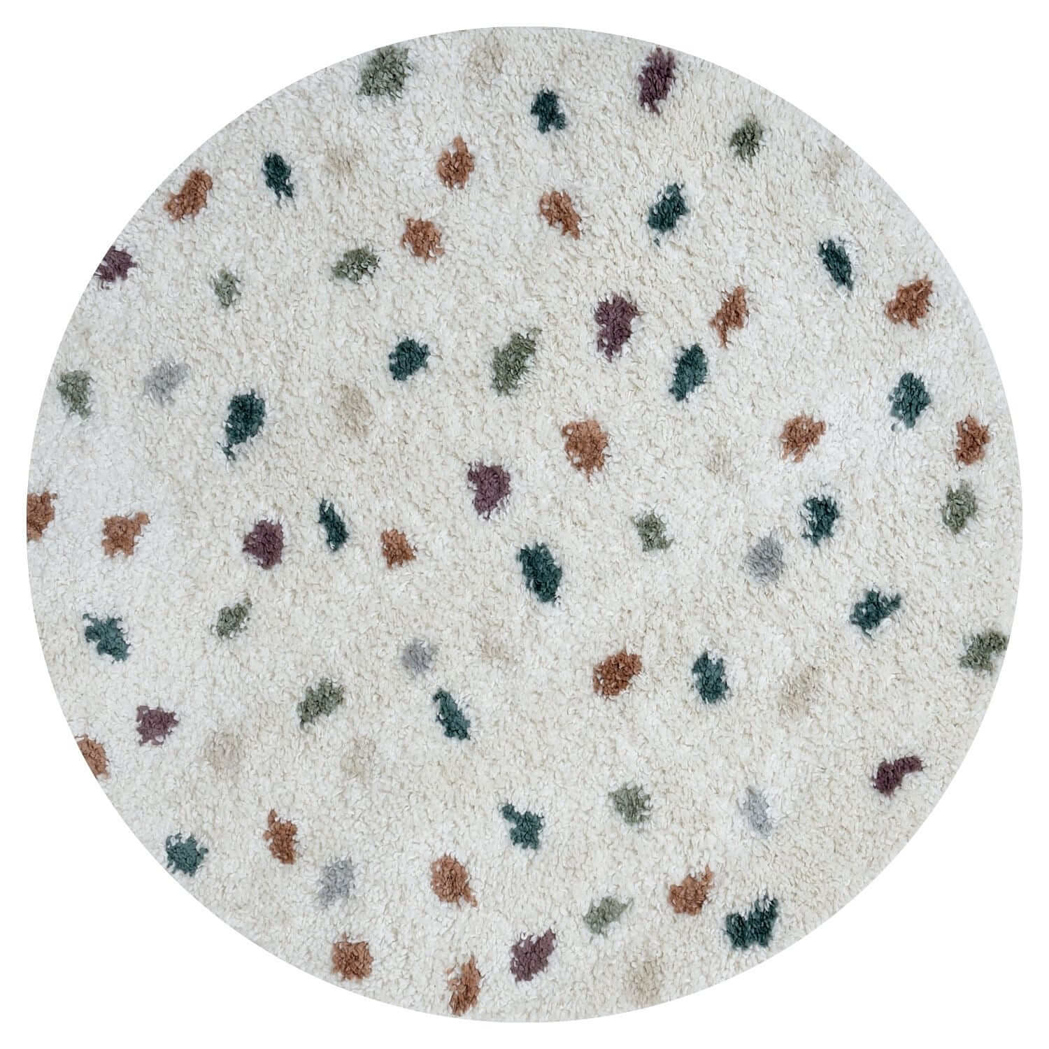 Moodi Shaggy Multicolour Jubile Rug - Image 11