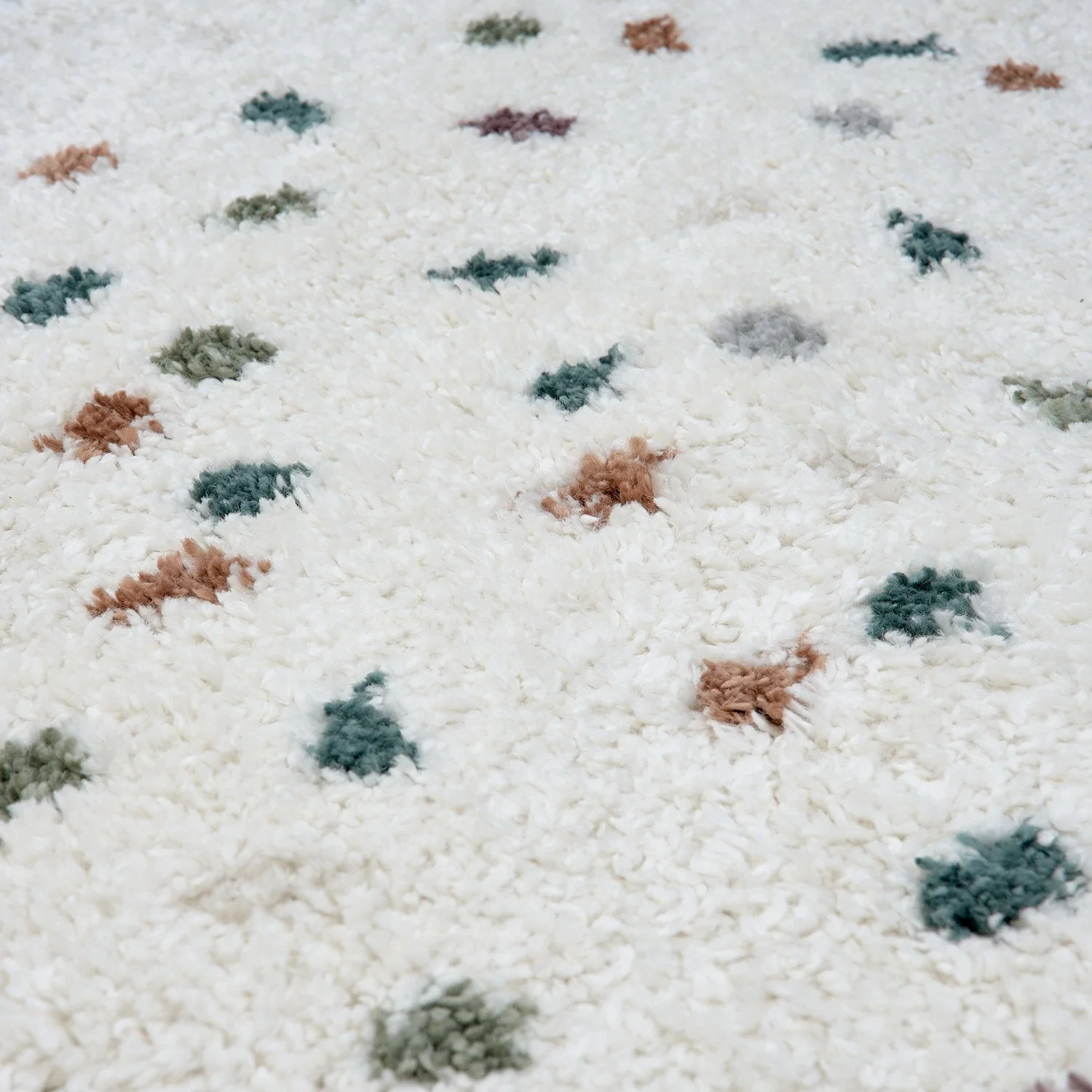 Moodi Shaggy Multicolour Jubile Rug - Image 3