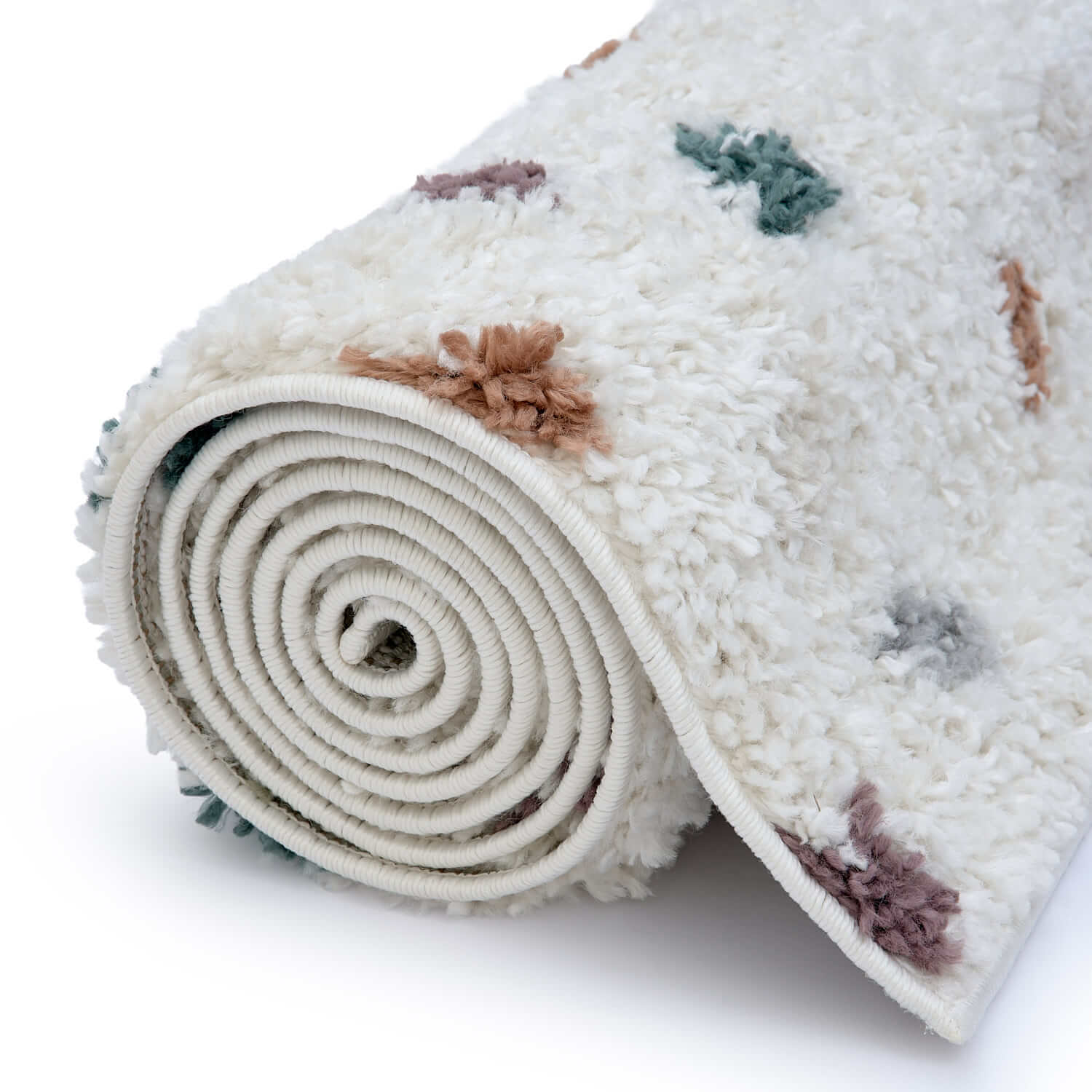 Moodi Shaggy Multicolour Jubile Rug - Image 6