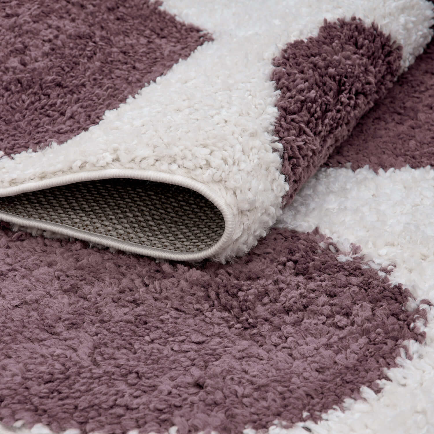Moodi Shaggy Purple Nimbus Rug - Image 4