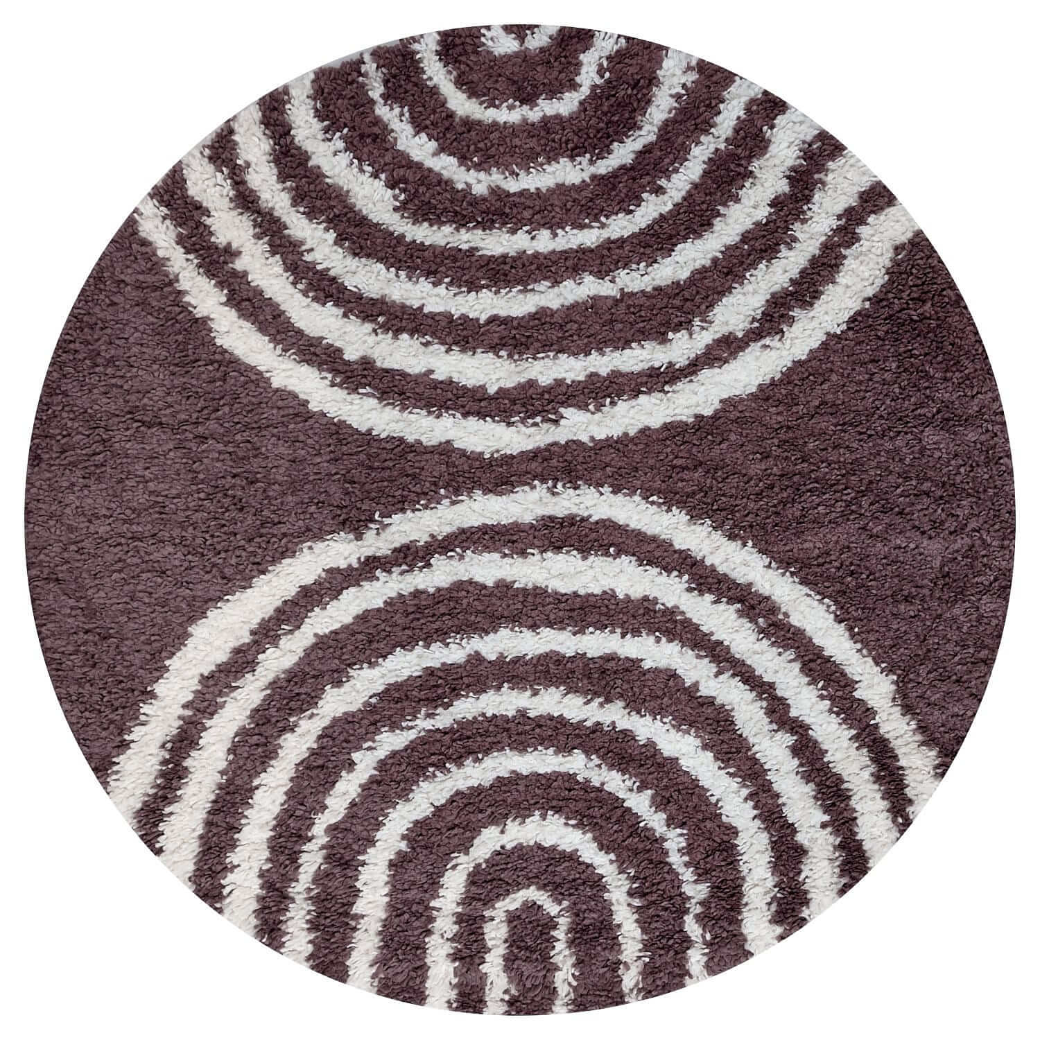 Moodi Shaggy Purple Velvetine Rug - Image 11