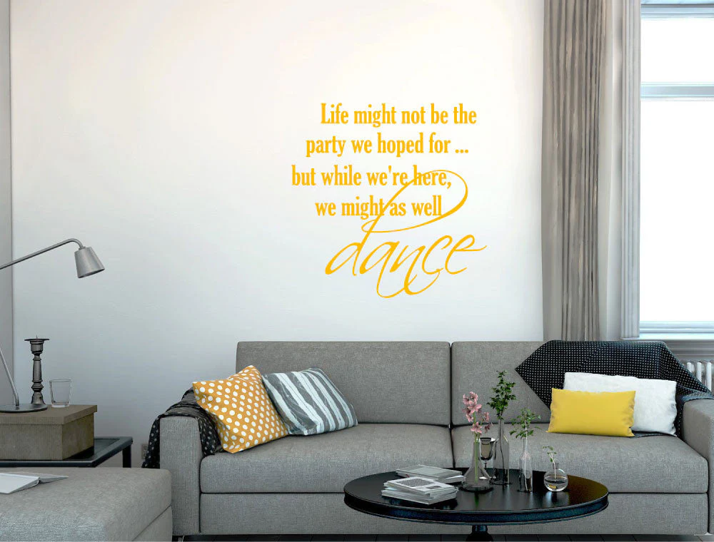 Motivational Dance Wall Quote Sticker Decal - Image 3