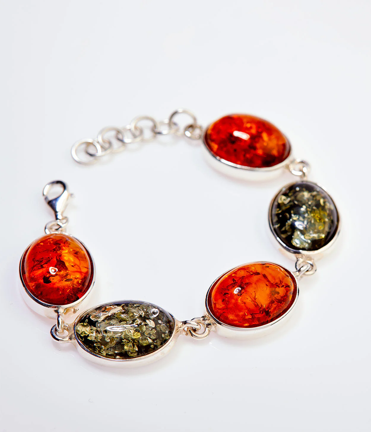 Multicolour Amber Serenity Bracelet - Image 5