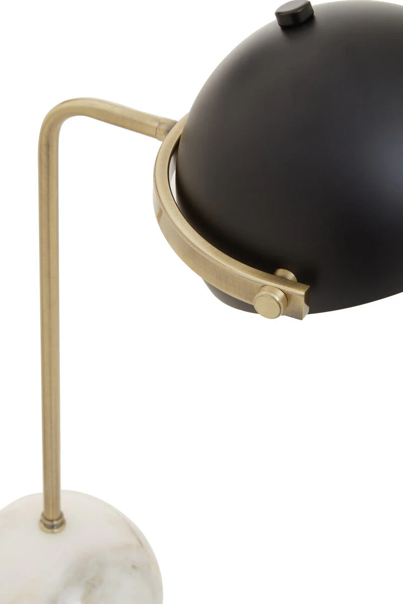 Murdoch Brass Finish Table Lamp with Marble Base - Image 7