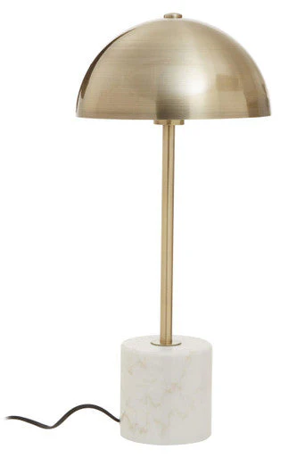 Murdoch Table Lamp with White Marble Base - Image 2