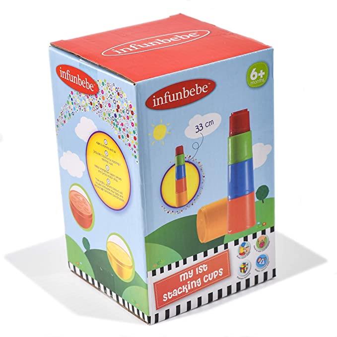 My First Stacking Cups Early Development Sensory Toy - Image 5